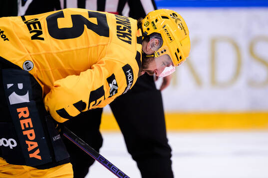 Skellefteås Luke Witkowski har ont