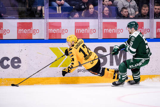 Skellefteås Pär Lindholm och Färjestads August Tornberg