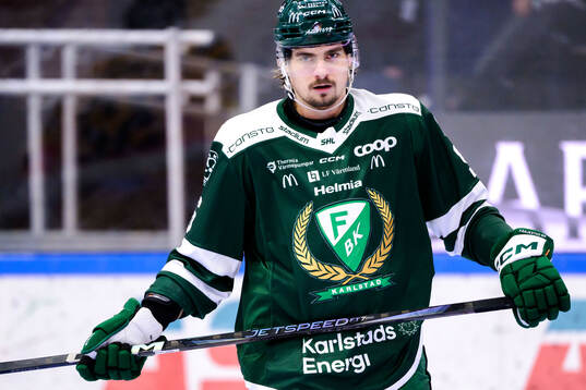 Färjestads David Tomasek deppar