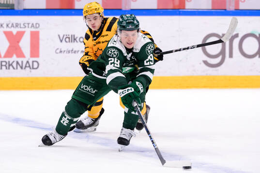 Skellefteås Viggo Nordlund och Färjestads Oskar Steen