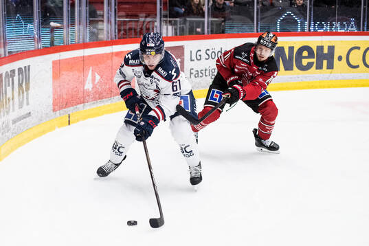 Linköpings Markus Ljungh och Örebros Kalle Kossila