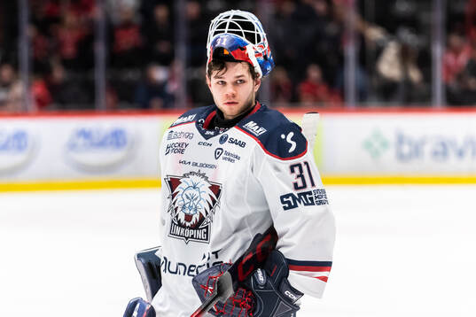 Linköpings målvakt Jesper Myrenberg