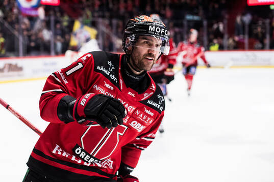 Örebros Ludvig Larsson jublar