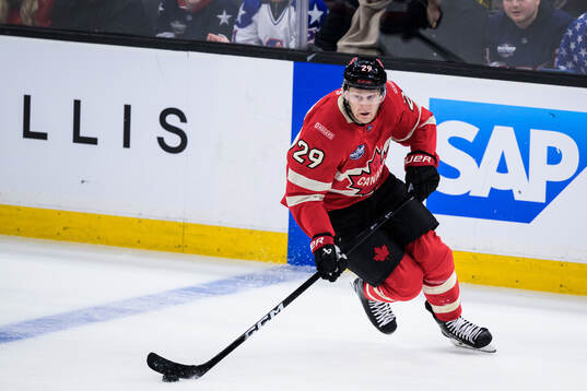 Nathan MacKinnon of Canada