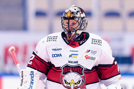 Malmö Redhawks målvakt Daniel Marmenlind