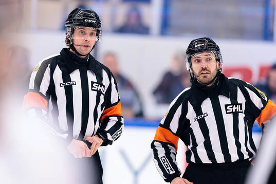 Domare Johan Wedin och Domare Mattias Enroth