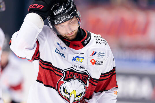 Malmö Redhawks Johan Ivarsson deppar