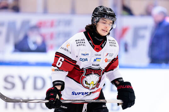 Malmö Redhawks Dominik Badinka deppar