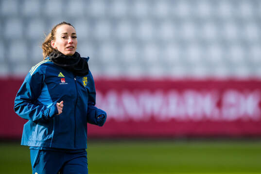 Kosovare Asllani of the women's national football team of