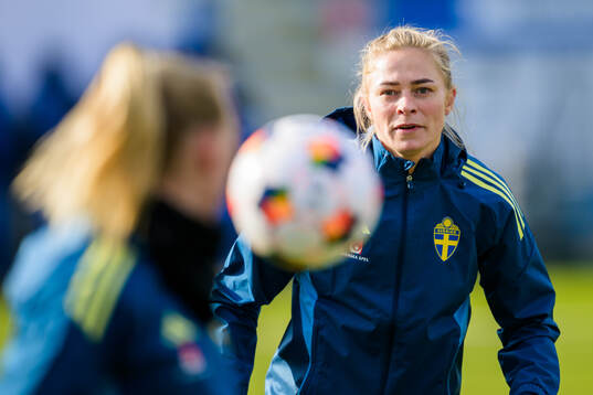 Fridolina Rolfö of the women's national football team of
