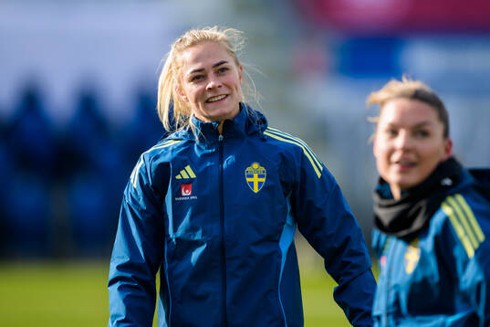 Fridolina Rolfö of the women's national football team of