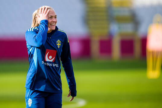 Magdalena Eriksson of the women's national football team of