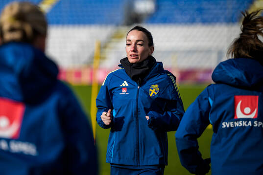 Kosovare Asllani of the women's national football team of