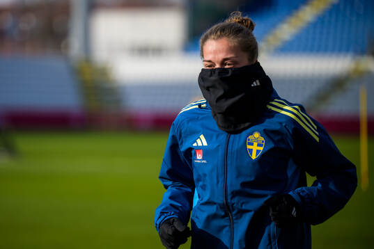 Filippa Angeldahl of the women's national football team of