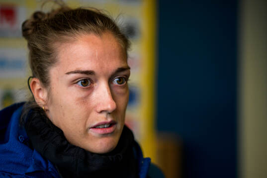 Filippa Angeldahl of the women's national football team of