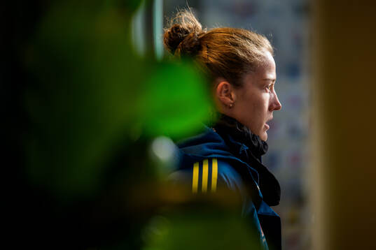 Filippa Angeldahl of the women's national football team of