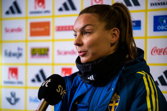 Johanna Rytting Kaneryd of the women's national football