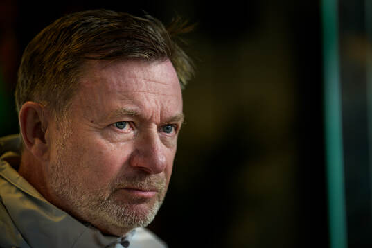 Head coach Peter Gerhardsson of the women's national