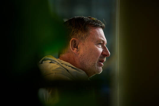 Head coach Peter Gerhardsson of the women's national