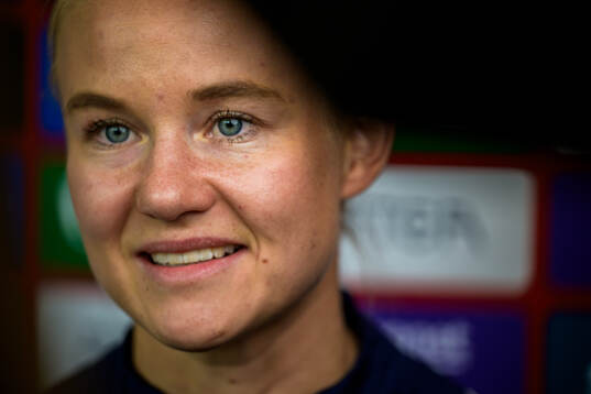 Pernille Harder of the Danish women's national football