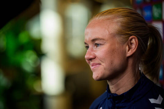 Pernille Harder of the Danish women's national football