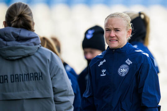 Pernille Harder of the Danish women's national football