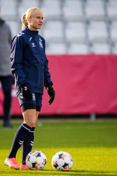 Pernille Harder of the Danish women's national football