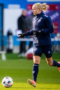 Pernille Harder of the Danish women's national football