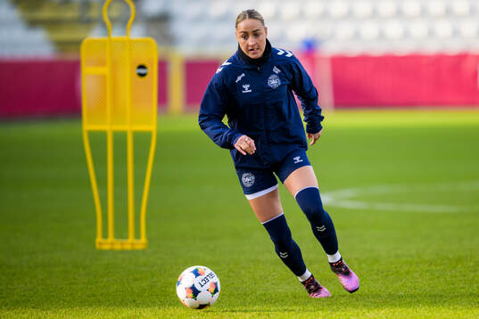 Sanne Troelsgaard of the Danish women's national football