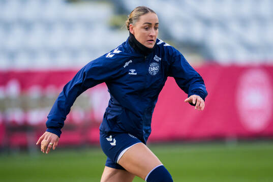 Sanne Troelsgaard of the Danish women's national football