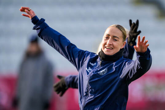 Sanne Troelsgaard of the Danish women's national football