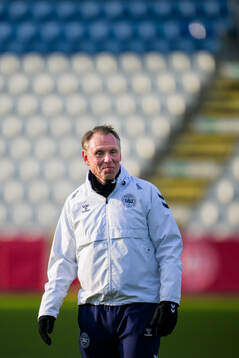 Andrée Jeglertz, head coach of the Danish women's national
