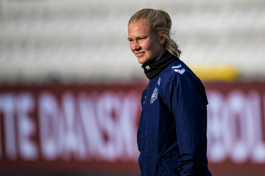 Sofie Bredgaard of the Danish women's national football
