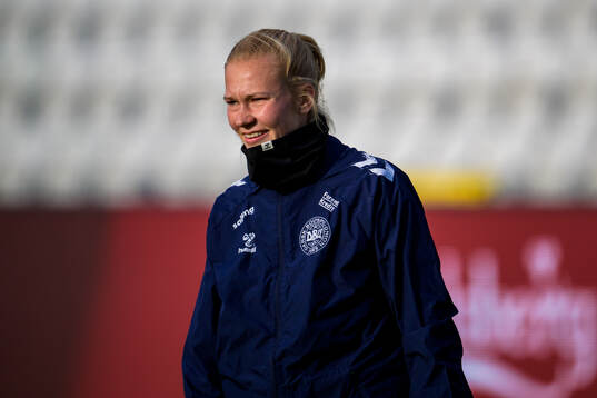 Sofie Bredgaard of the Danish women's national football