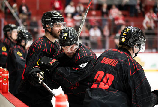 Brynäs Johan Larsson och Johannes Kinnvall