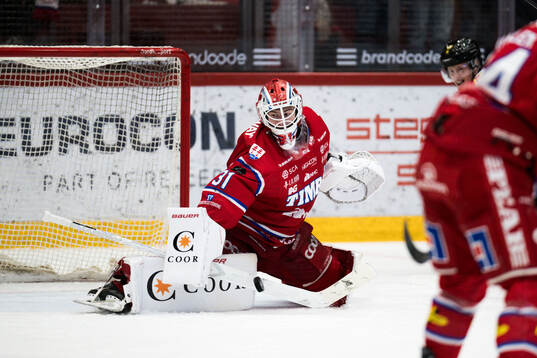 Timrås målvakt Tim Juel