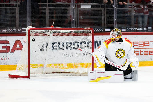 Brynäs målvakt Erik Källgren släpper in 6-1