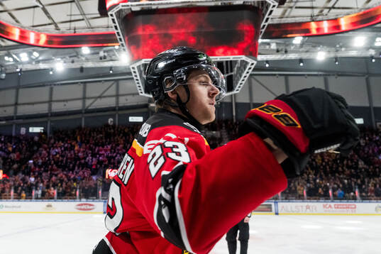 Luleås Jesper Sellgren jublar