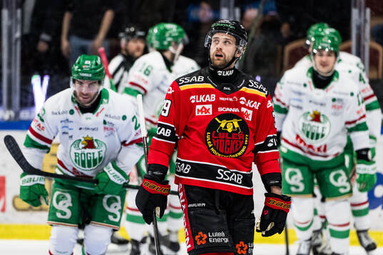 Luleås Pontus Själin deppar