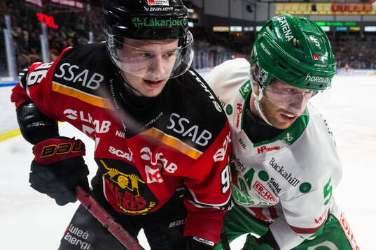 Luleås Pontus Andreasson och Rögles Ludvig Claesson