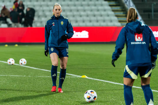Stina Blackstenius of Sweden