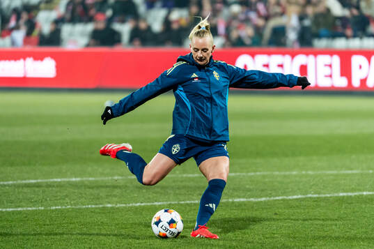 Stina Blackstenius of Sweden