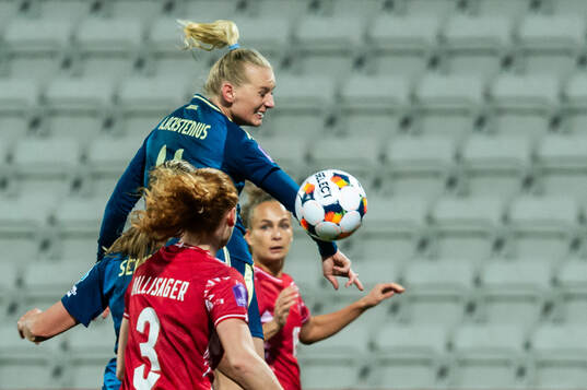Stina Blackstenius of Sweden