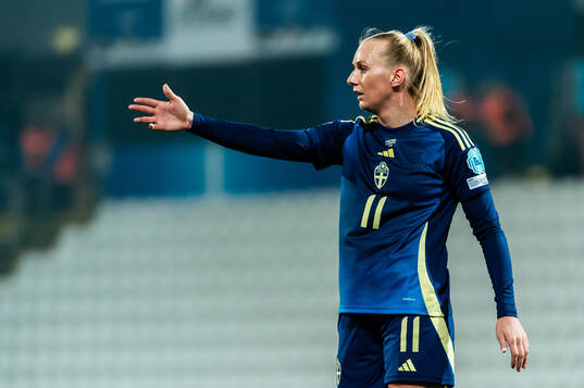 Stina Blackstenius of Sweden