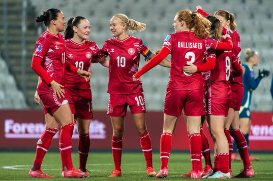 Pernille Harder of Denmark