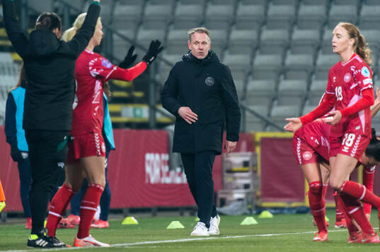Head coach Andreé Jeglertz of Denmark