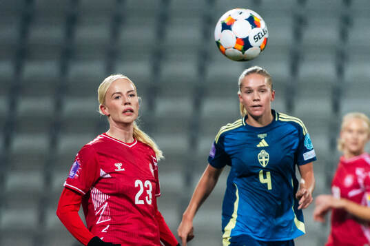 Sofie Svava of Denmark and Hanna Lundkvist of Sweden