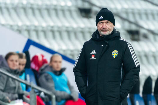 Head coach Peter Gerhardsson of Sweden