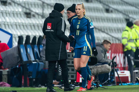 Stina Blackstenius of Sweden