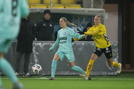 Jitexs Lizette Kennethsson och Elfsborgs Linn Sångberg